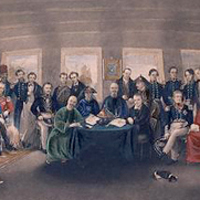 The Signing of the Treaty of Nanjing in 1842