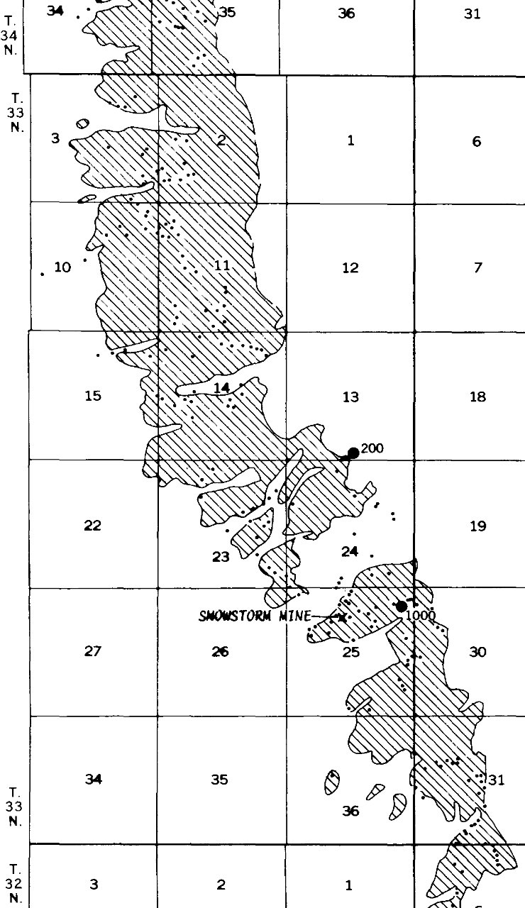 Geochemical and geophysical anomalies in the western part of the Sheep Creek Range, Lander County, Nevada