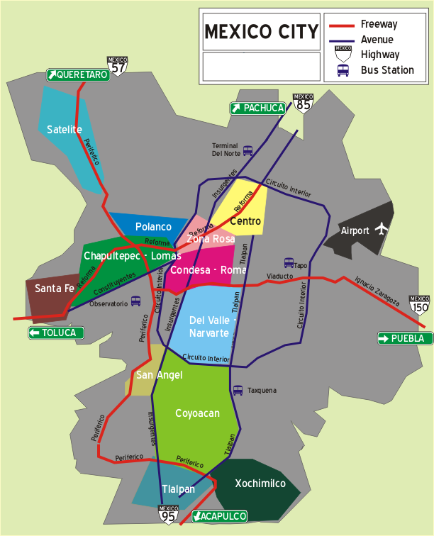 MexicoCityMap