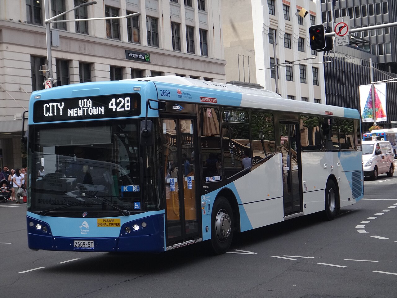 সিডনির একটিTypical city bus