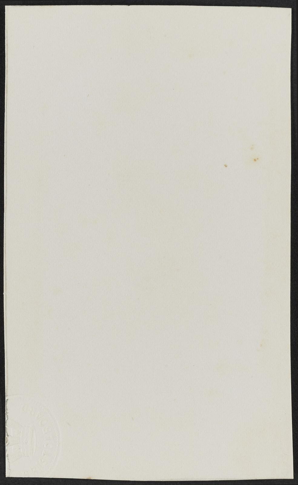 Albumen portrait of Charlotte S. Poulton mounted on paper