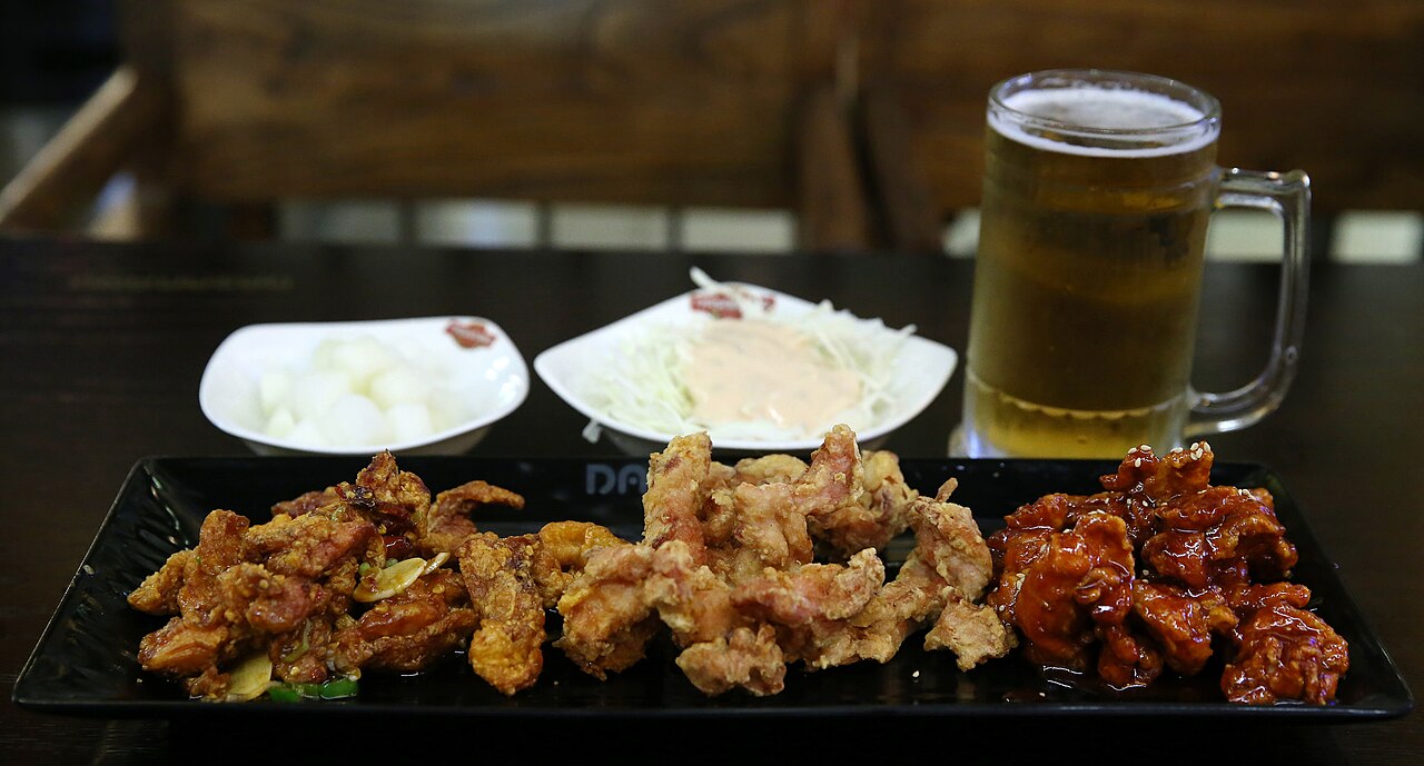 Chimaek — Korean fried chicken and beer