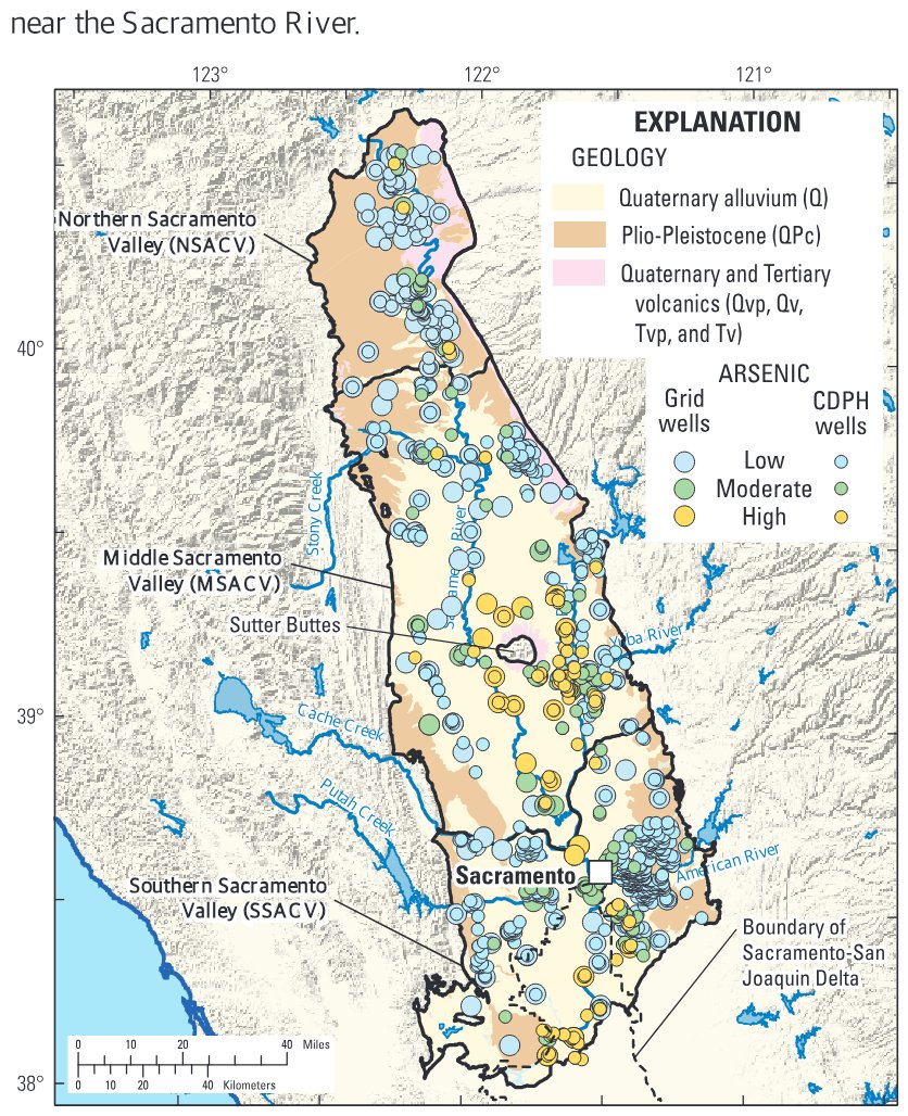 Groundwater quality in the Northern Sacramento Valley, California