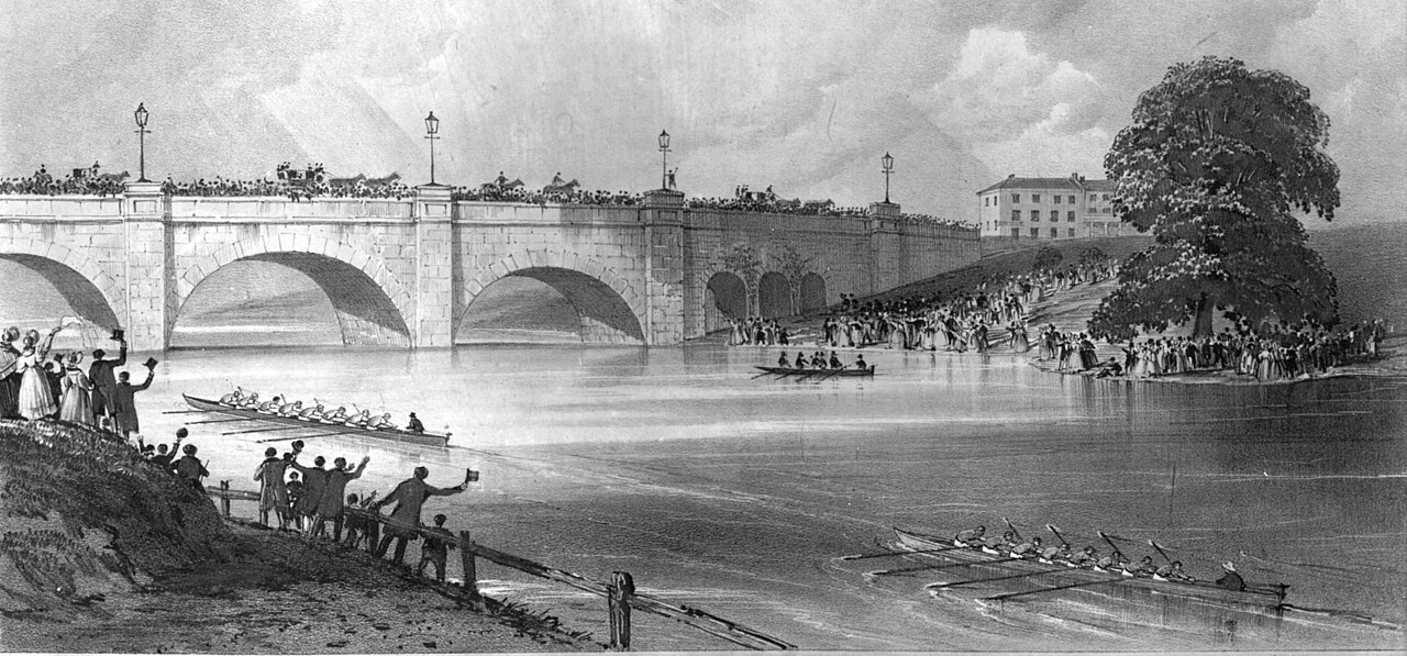 Eton v. Westminster, Staines Bridge, May 12, 1836