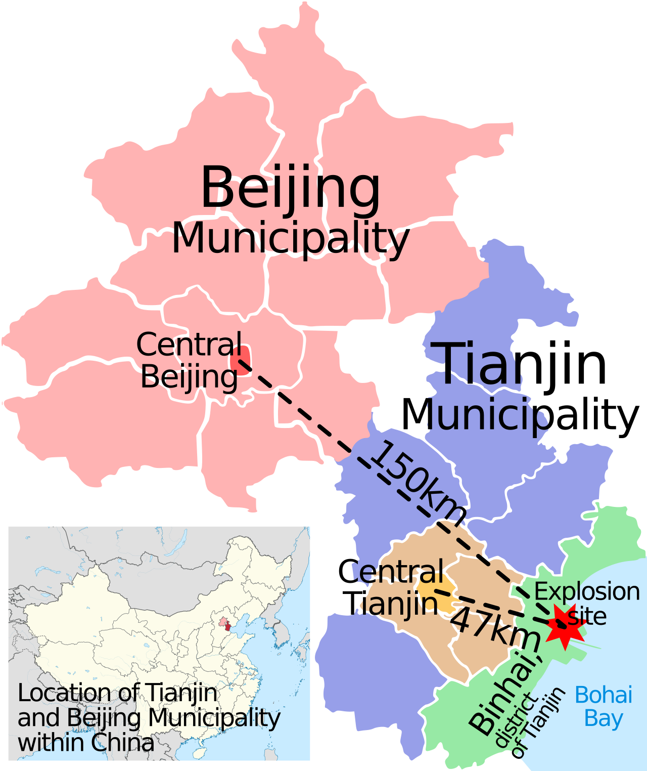 Location of Explosion