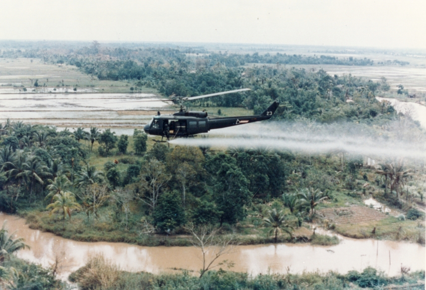 Agent Orange Being Sprayed Over Vietnamese Forests