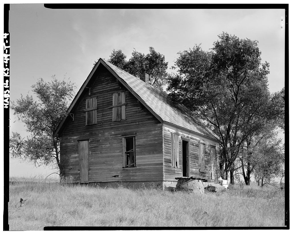 Wooden frame building