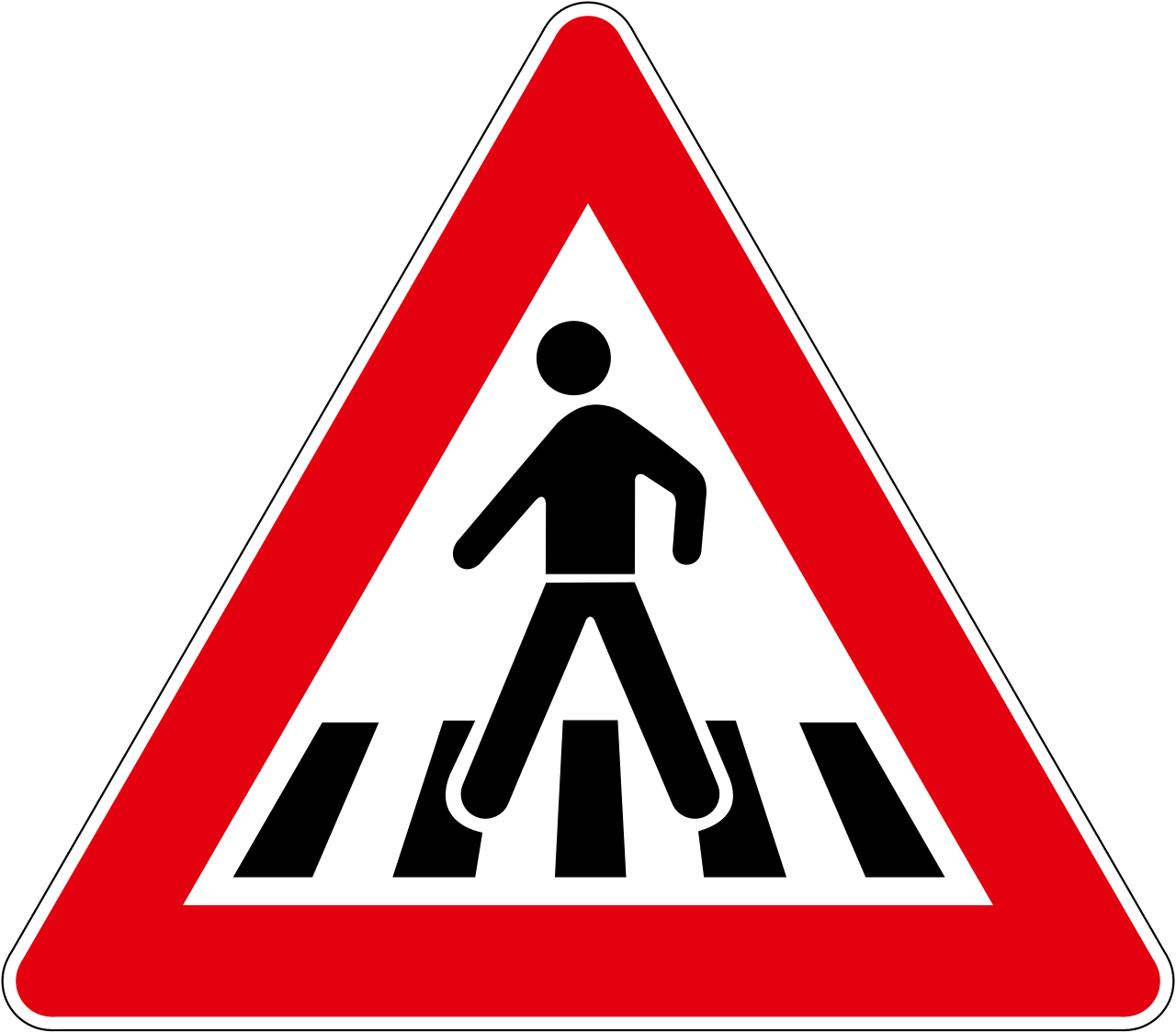 HR road sign A21