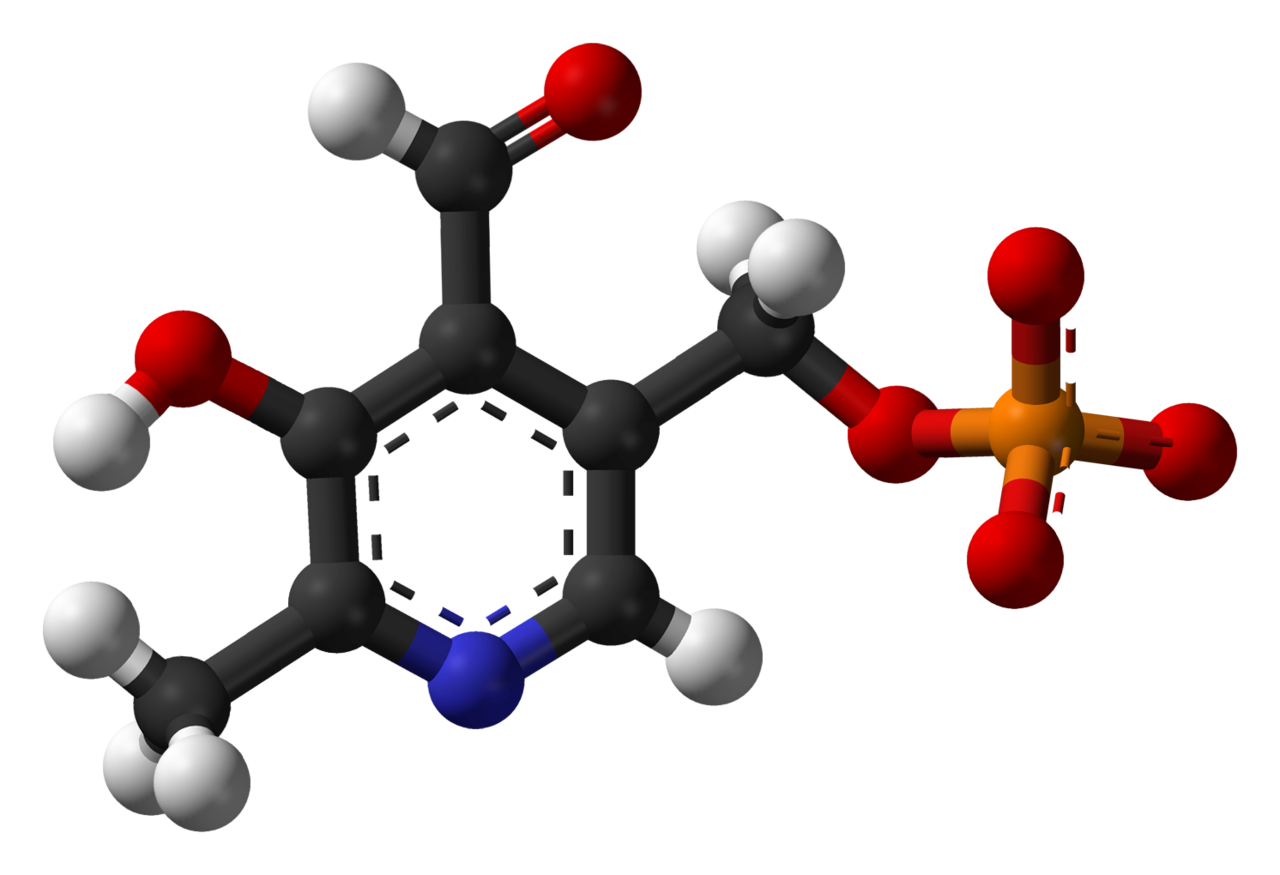 Pyridoxal-phosphate-3D-balls