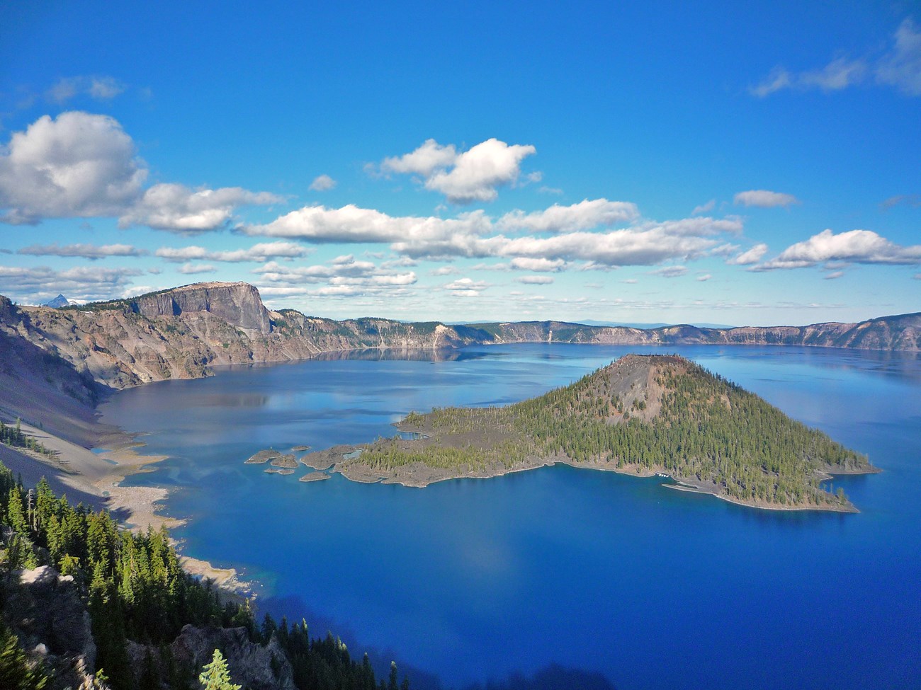 Crater Lake seen from the West Rim
