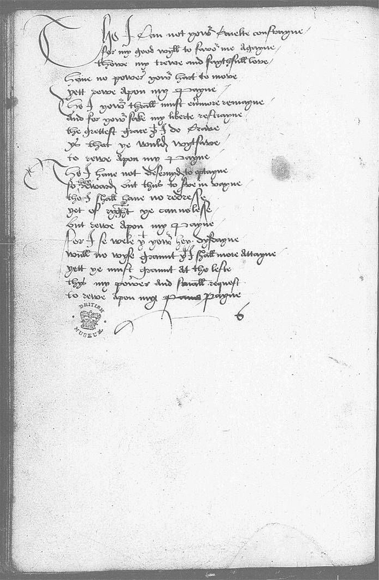 The Devonshire Manuscript facsimile 37v