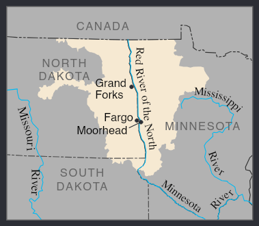 Water quality in the Red River of the North Basin, Minnesota, North Dakota, and South Dakota, 1992-95