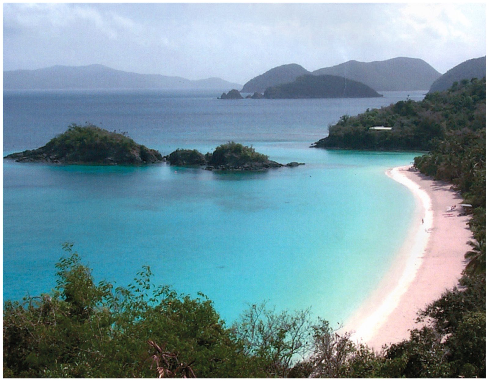 Trunk Bay in the U.S. Virgin Islands.
