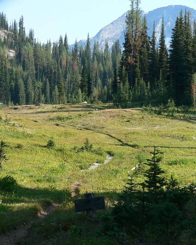 A mountain pass.