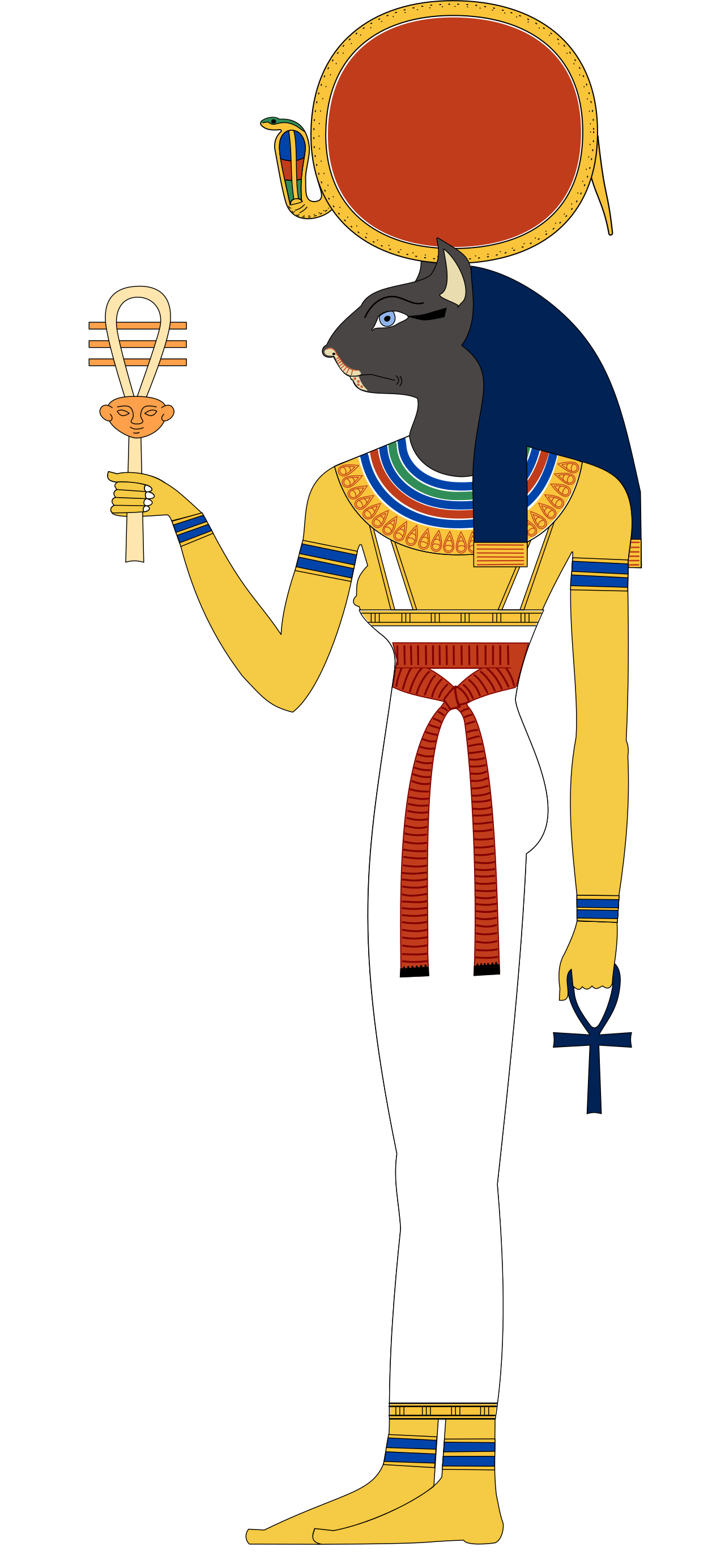 Bastet was an ancient Egyptian goddess.