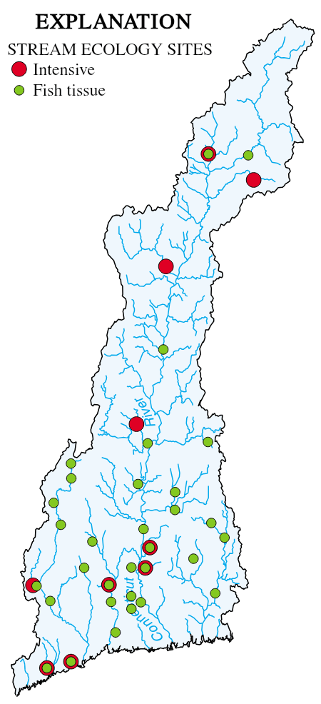 Water quality in the Connecticut, Housatonic, and Thames River basins, Connecticut, Massachusetts, New Hampshire, New Yo