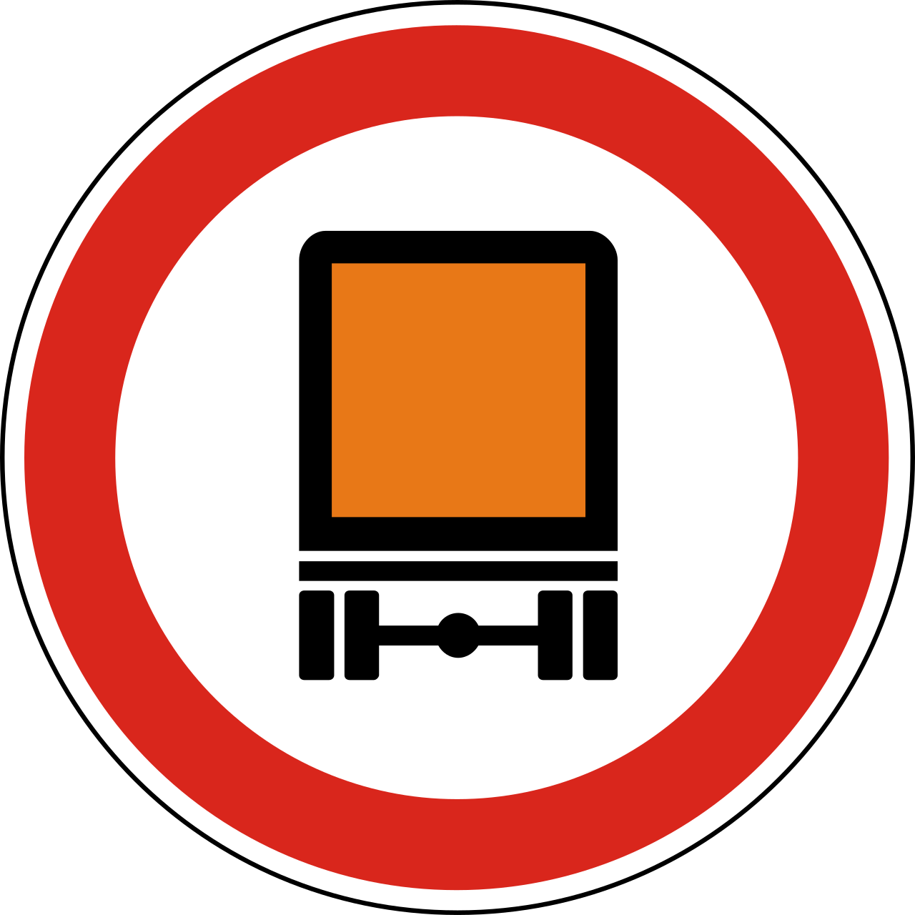 Hungary road sign C-012