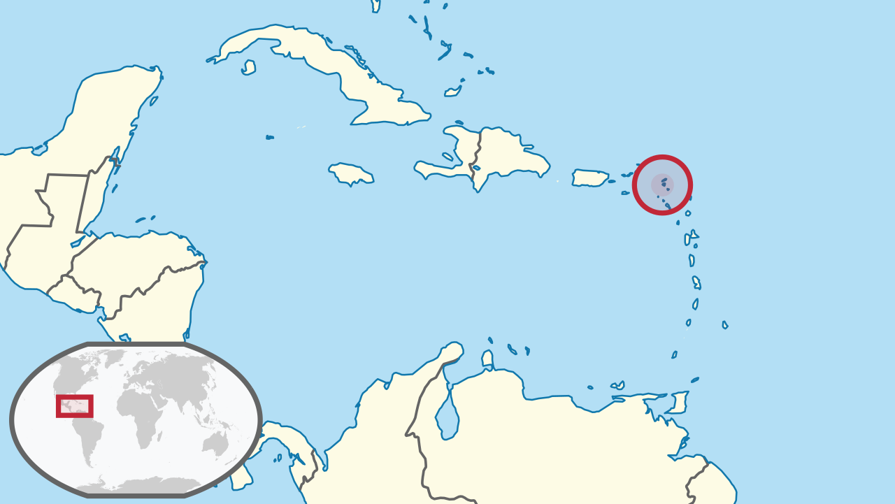 Saint Martin in its region