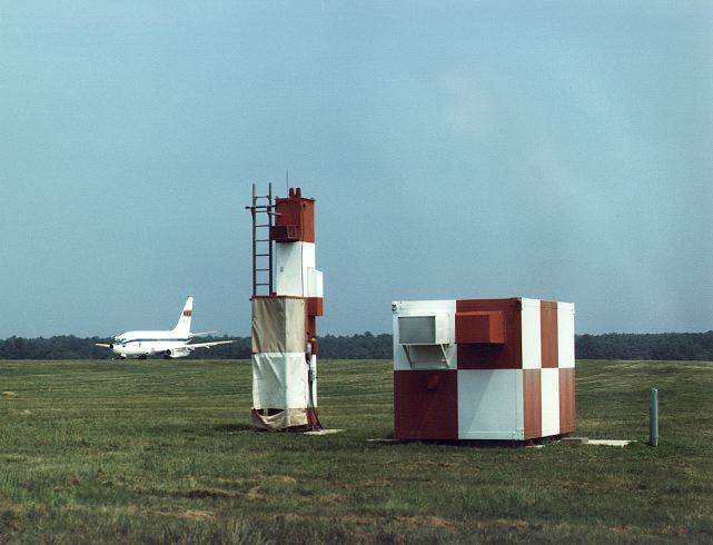 Figure 3: Research Aircraft on Wallops Runway in 1987,