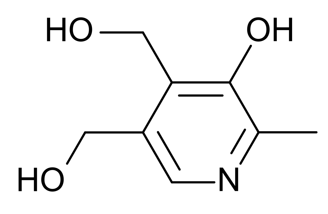 Pyridoxine structure