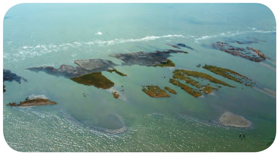 Shoreline erosion, beach displacement, and barrier island breaches and overwash, Timbalier Island, La.