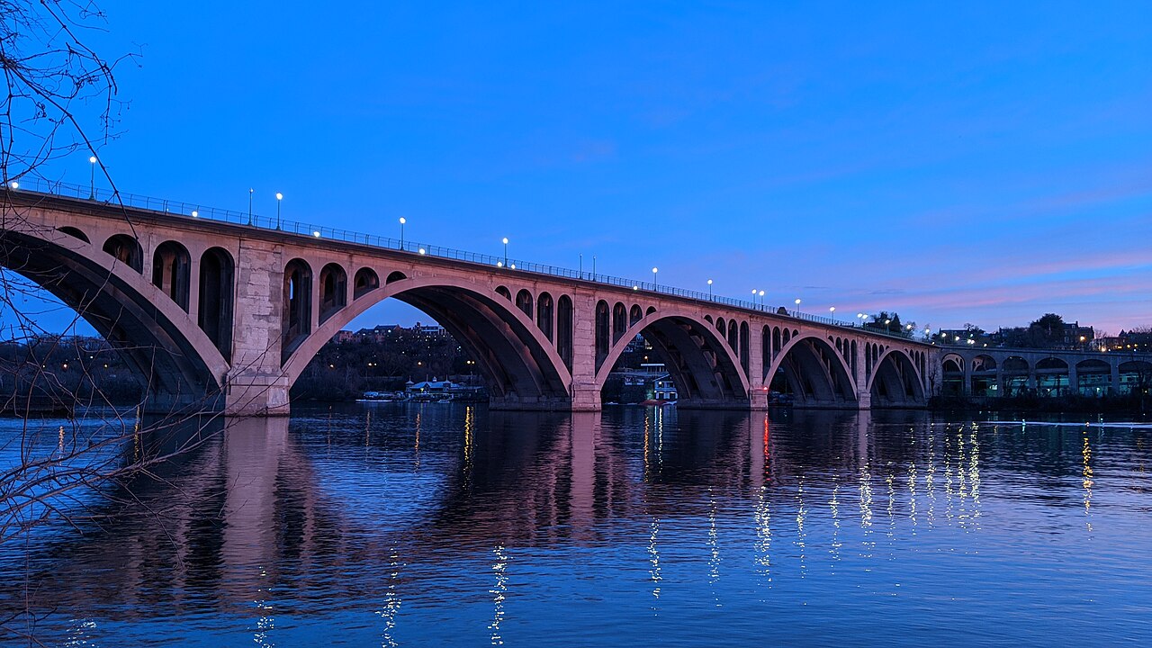 Francis Scott Key bridge before collapse