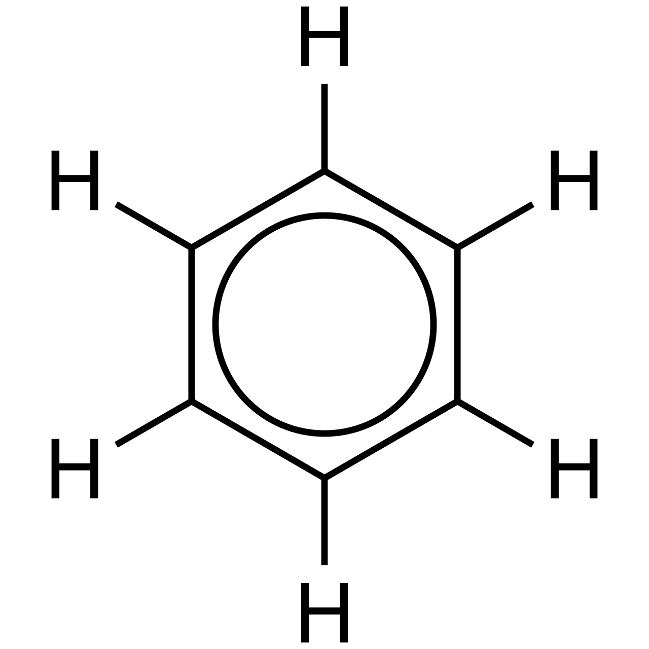 Equal Hydrogens on Benzene