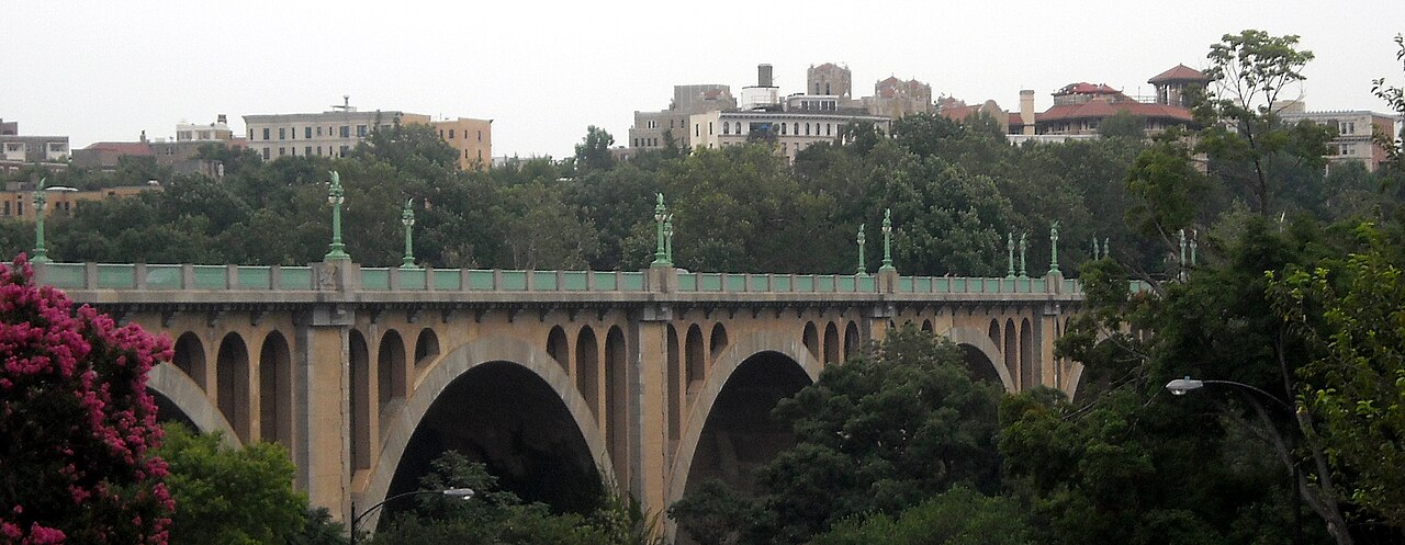 The Taft Bridge in Washington, D.C.