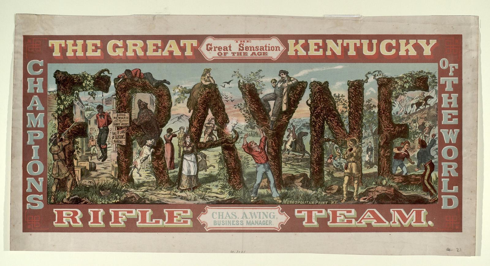 The Great Kentucky Rifle Team, Champions of the World