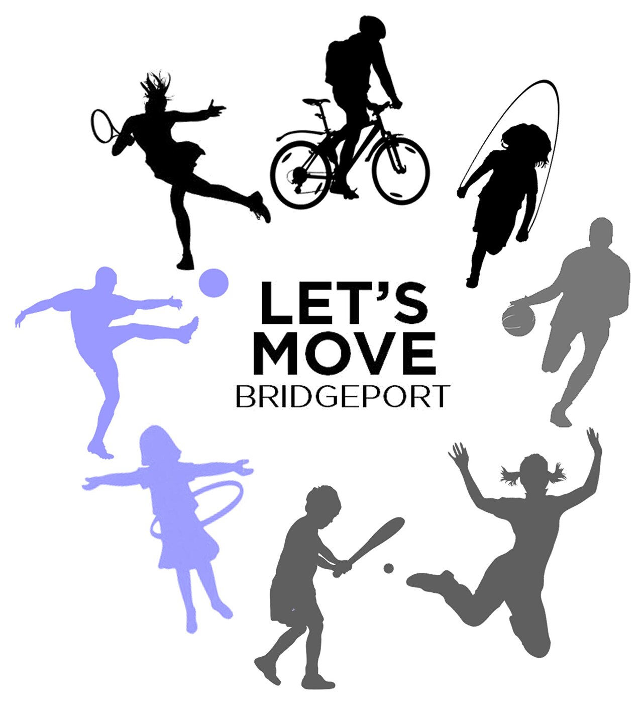 Figure 3. Let's Move! logo for Bridgeport, CT