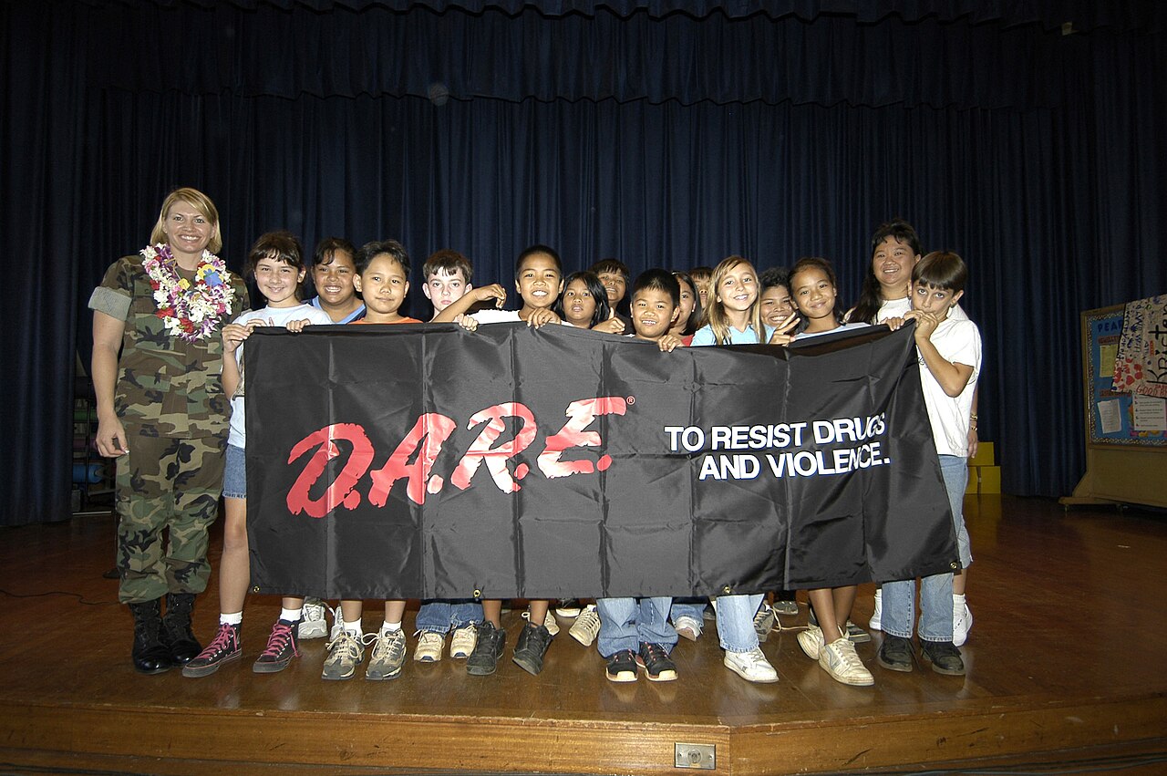 D.A.R.E. Graduates at Pearl Harbor Elementary School