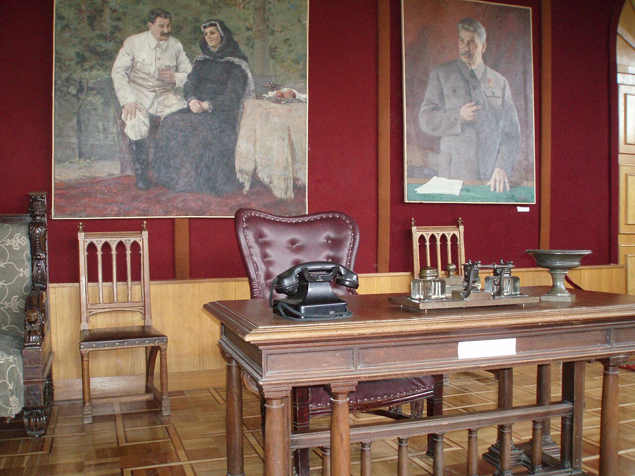 গোরির স্তালিন জাদুঘরে প্রদর্শনী