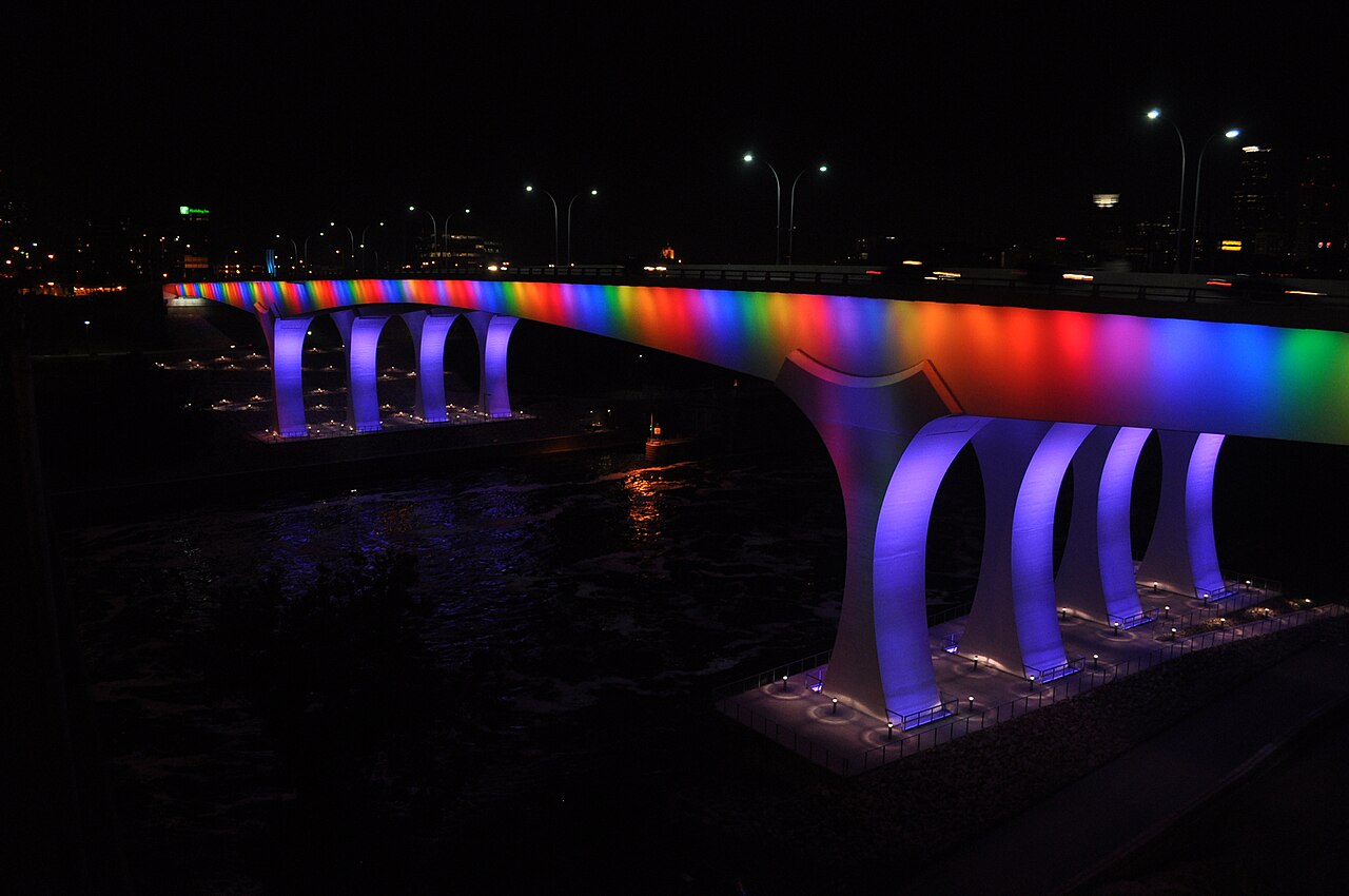 The Saint Anthony Falls Bridge