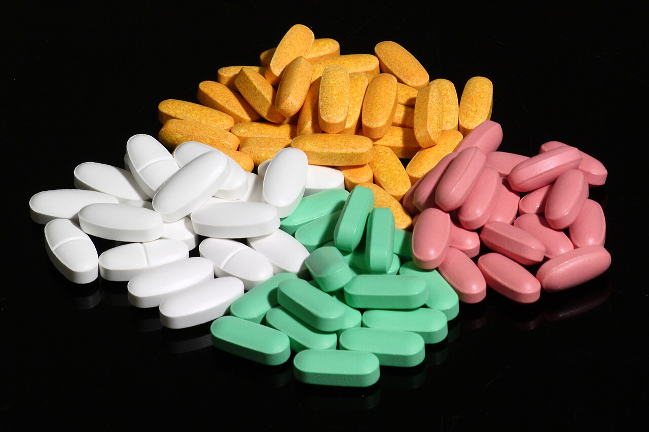 Four Different Dietary Supplements