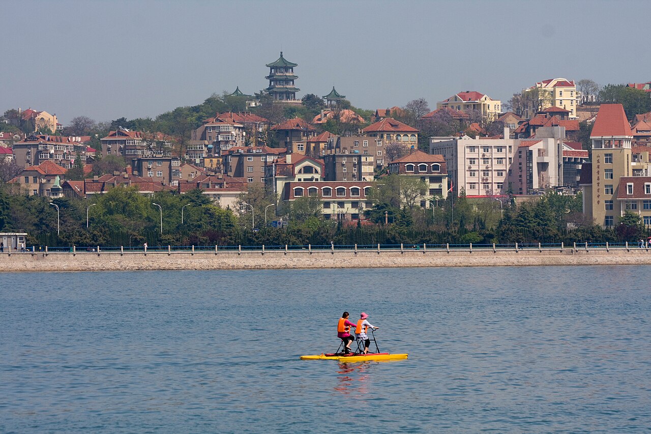 Вид на город с моря