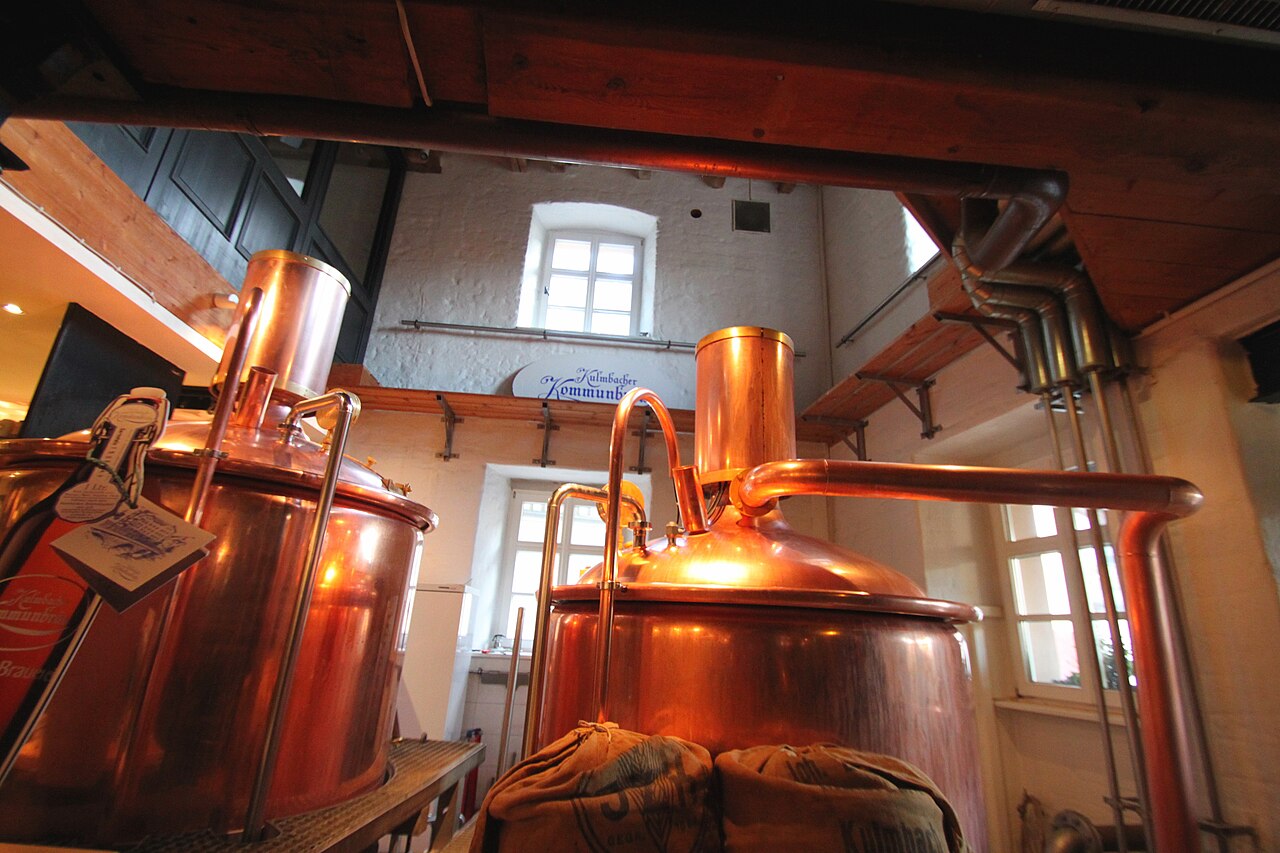 Kommunbräu Kulmbach Kupferkessel