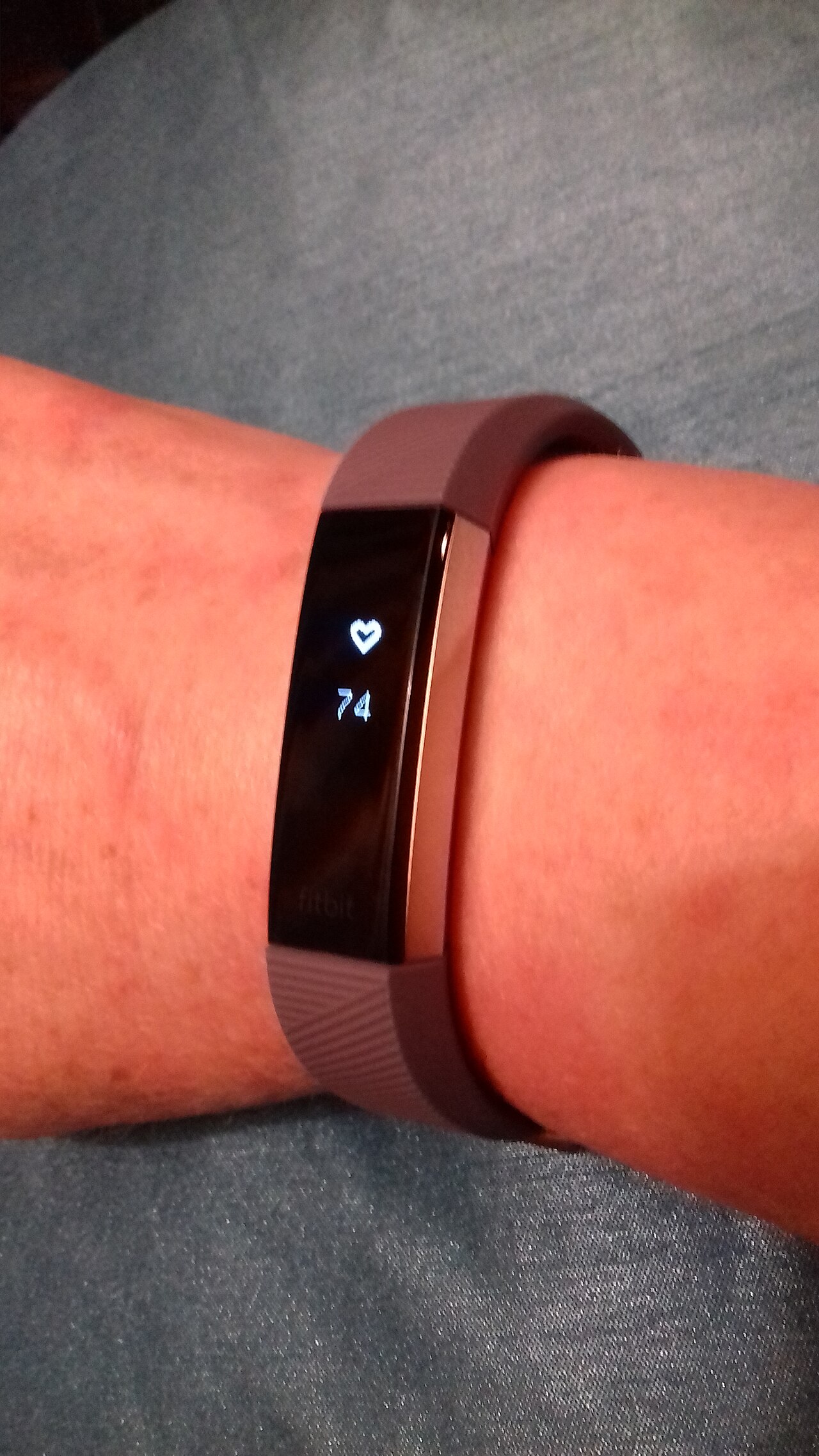 Wearable fitness technology made by Fitbit