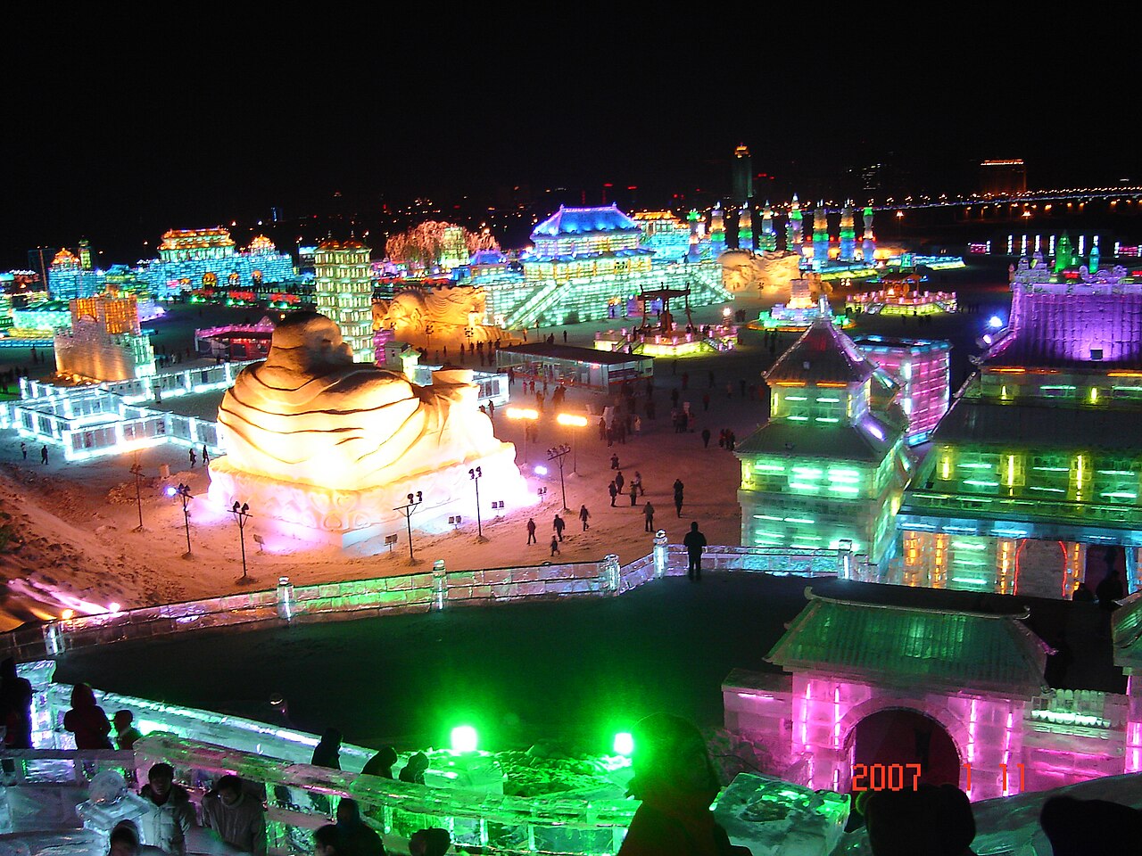 ハルビンの氷祭り