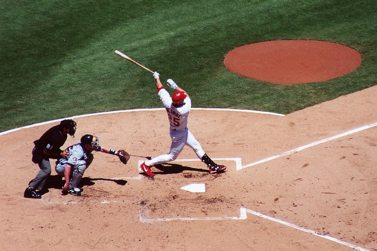 Mark McGwire confesses to using steroids on and off for a decade.