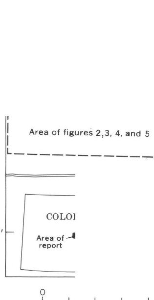 Distribution of beryllium, tin, and tungsten in the Lake George area, Colorado