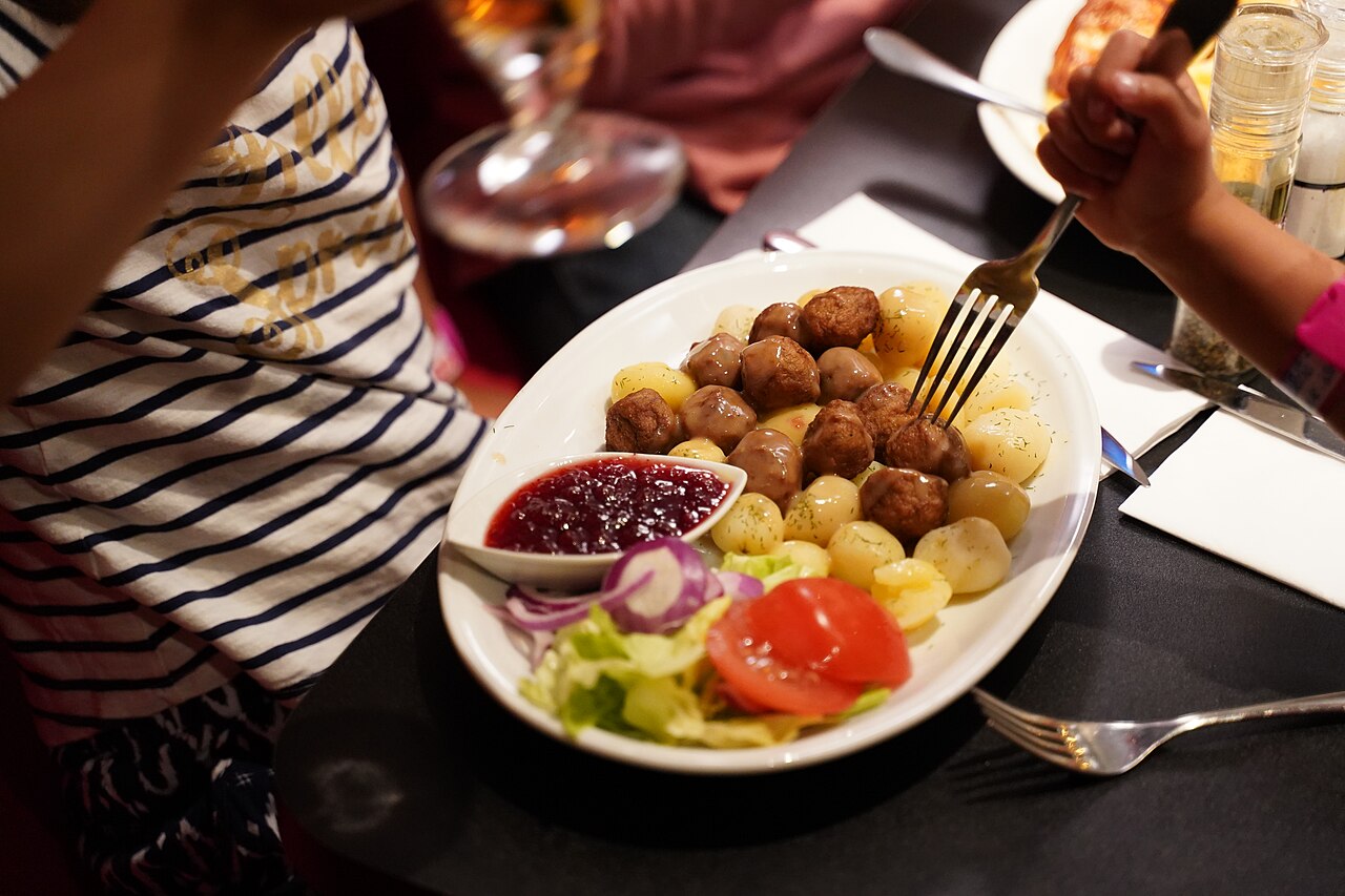 Шведские фрикадельки ( köttbullar )