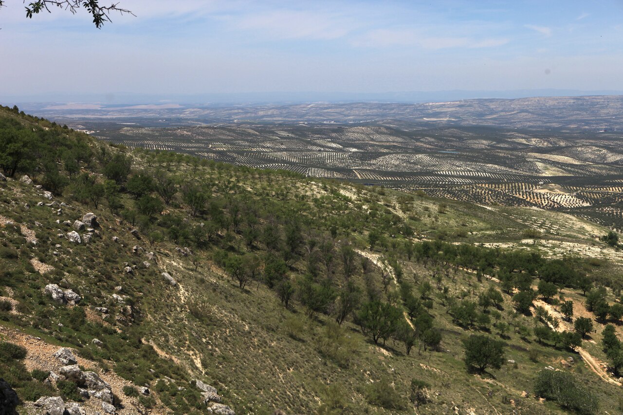 Paisaje en torno a la Cueva de la Graja
