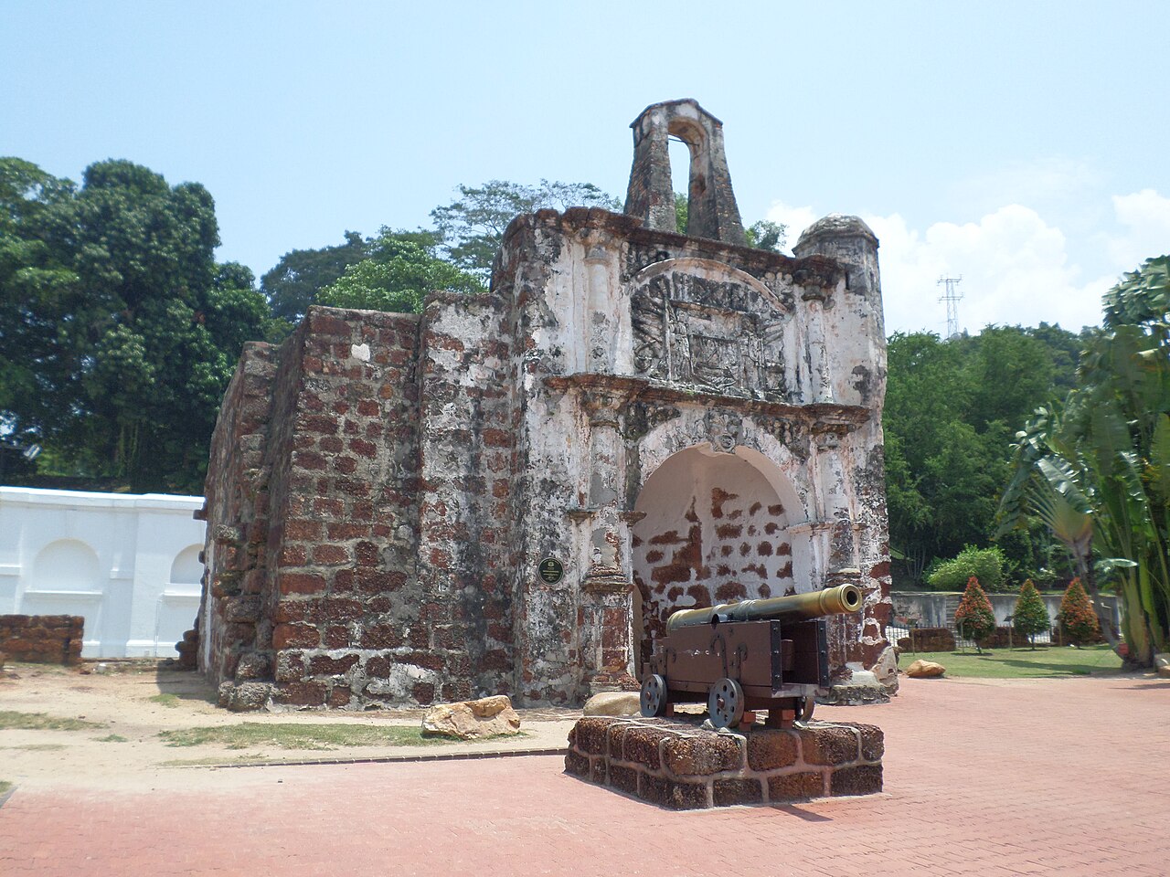 A Famosa দুর্গ মেলাকা , মালয়েশিয়াতে