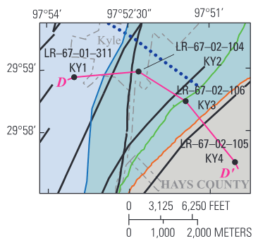 Borehole geophysical, fluid, and hydraulic properties within and near the freshwater/saline-water transition zone, San A