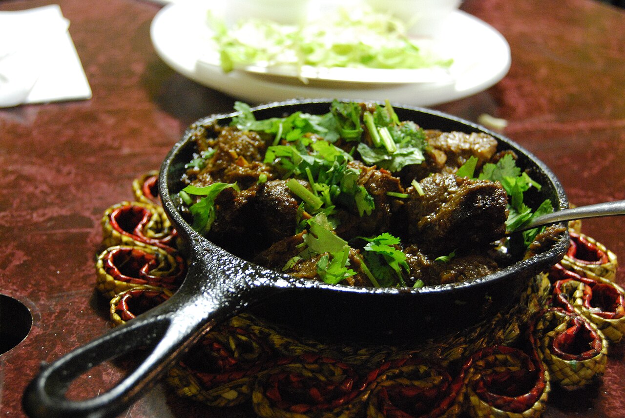 পাকিস্তানি খাবার 'করাহি গরুর মাংস'