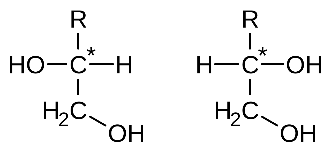 Monosaccharide stereoisomers