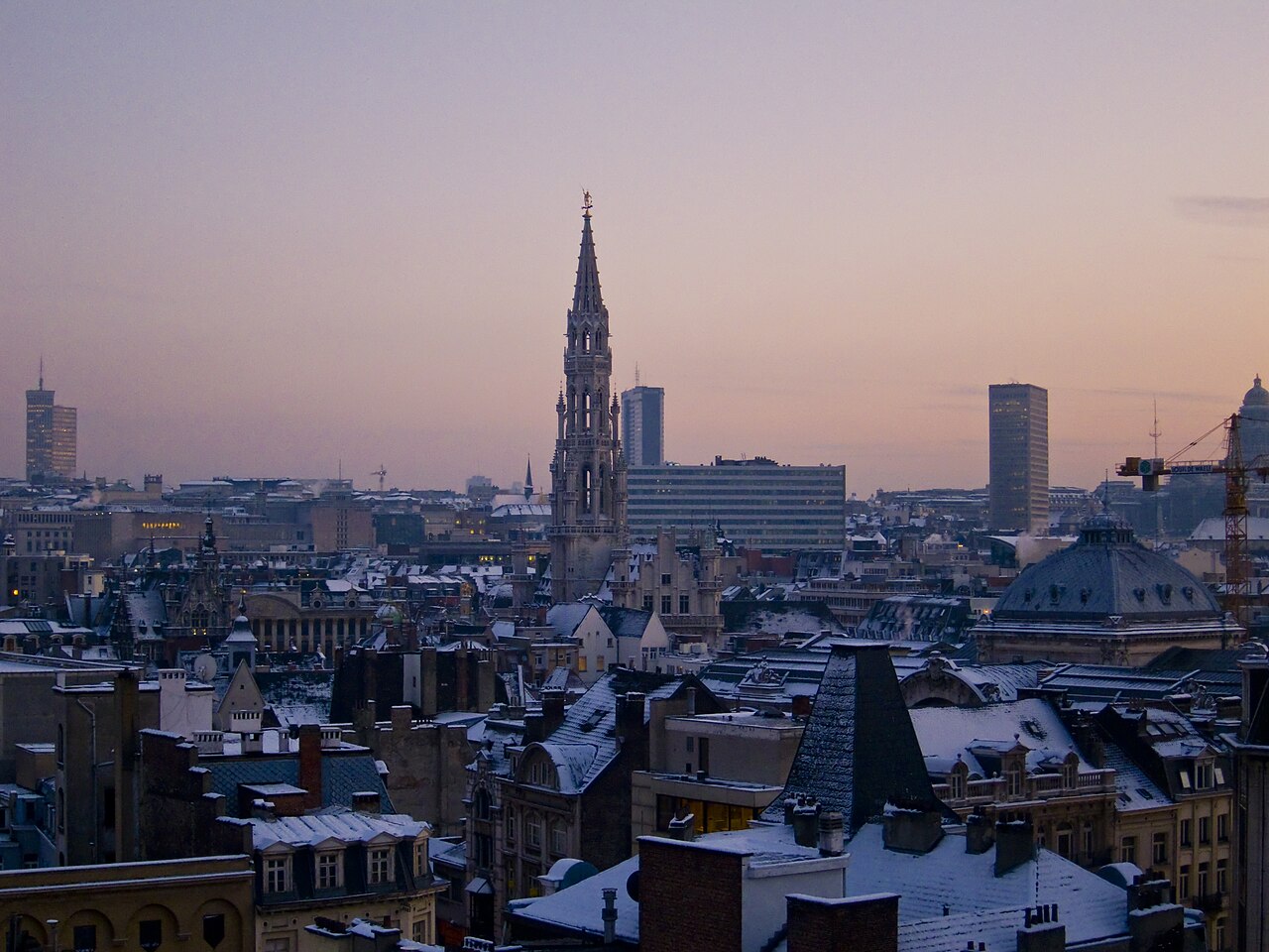 ブリュッセルの景色