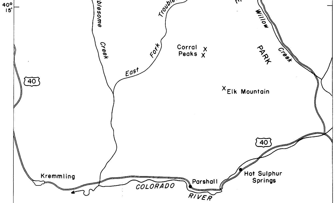 The Poison Ridge volcanic center and related mineralization, Grand and Jackson Counties, Colorado
