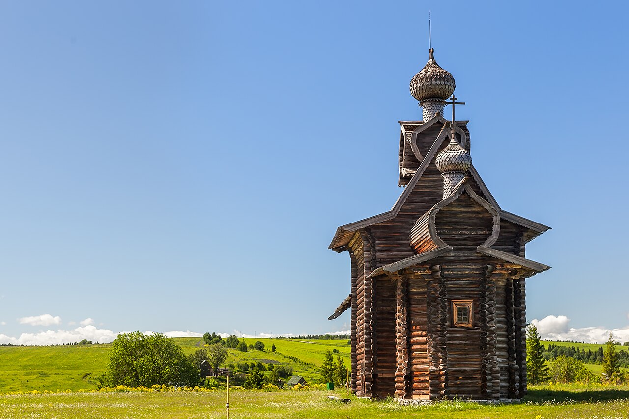Преображенская церковь из села Янидор (1707)