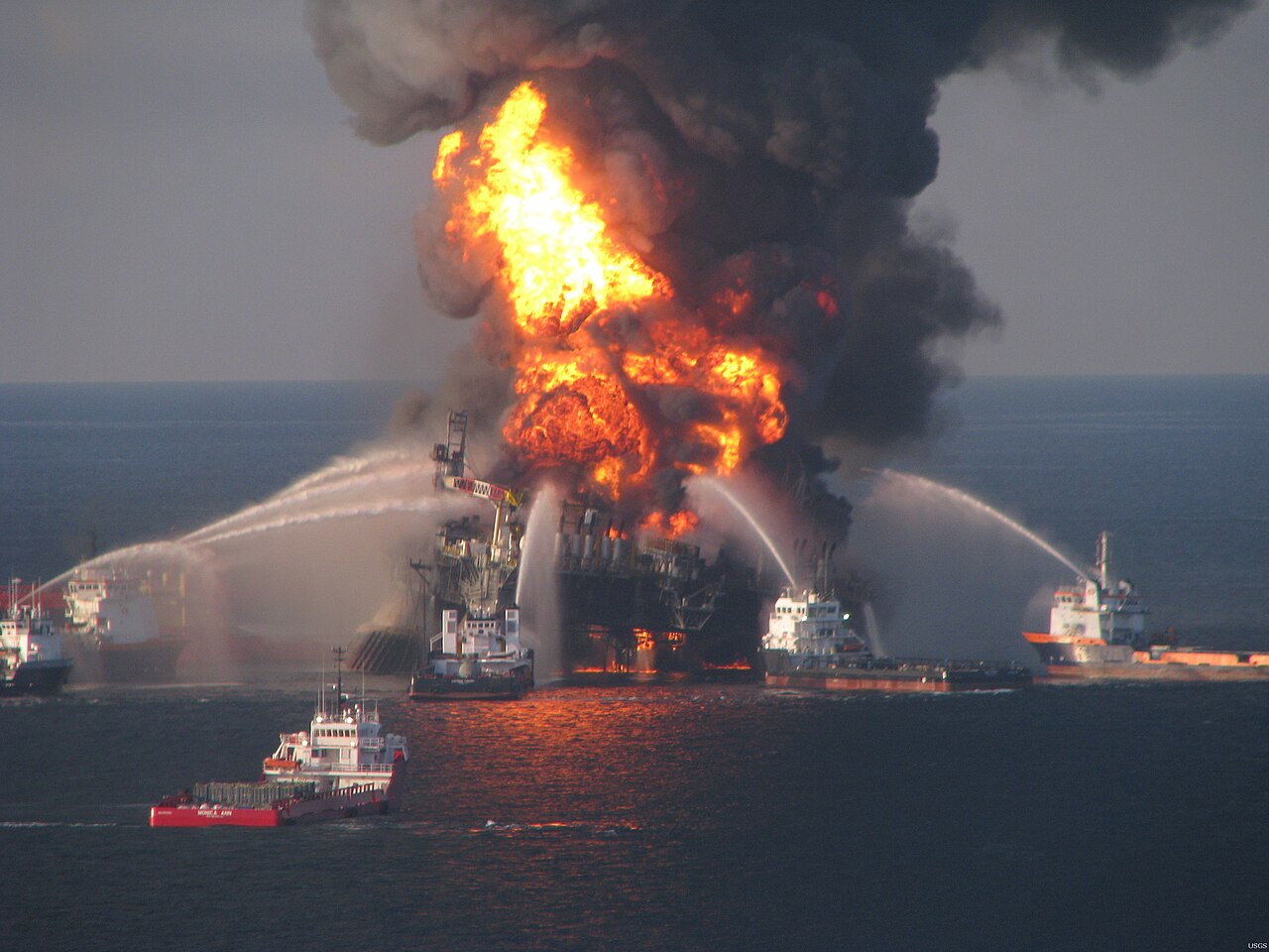 Explosion of the Deepwater Horizon